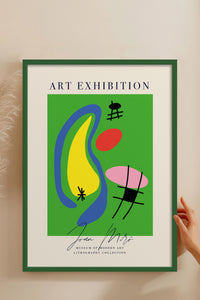 HOMEPACK Ahşap Çerçeveli Tablo Çerçeveli Poster Sanatsal Modern Duvar Dekoru ABSTRACT-12