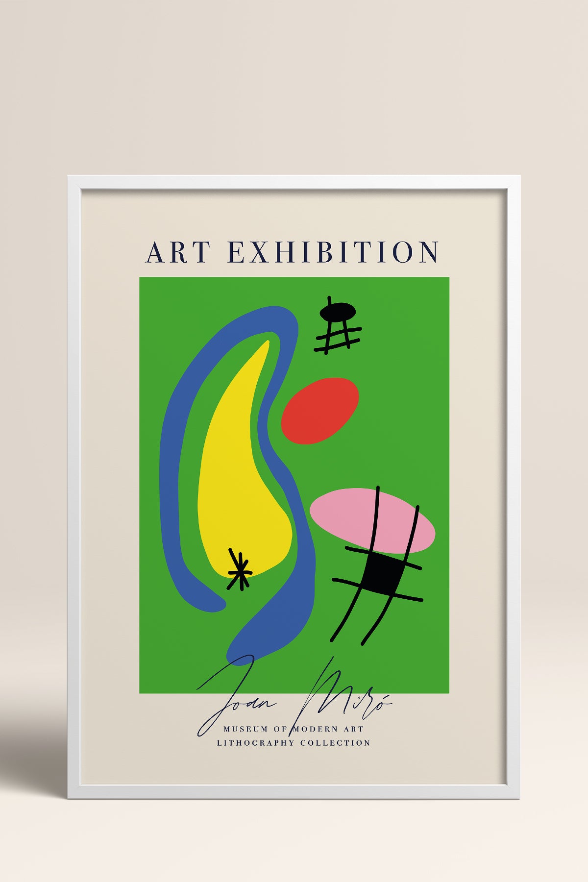 HOMEPACK Ahşap Çerçeveli Tablo Çerçeveli Poster Sanatsal Modern Duvar Dekoru ABSTRACT-12