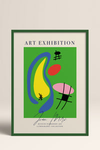 HOMEPACK Ahşap Çerçeveli Tablo Çerçeveli Poster Sanatsal Modern Duvar Dekoru ABSTRACT-12