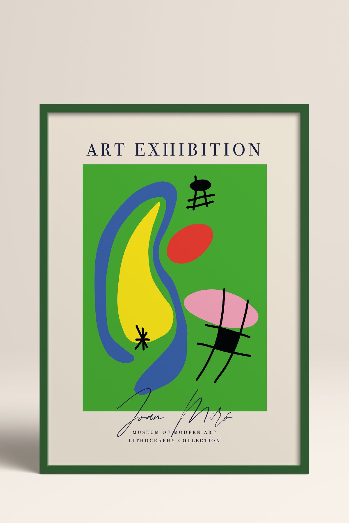 HOMEPACK Ahşap Çerçeveli Tablo Çerçeveli Poster Sanatsal Modern Duvar Dekoru ABSTRACT-12