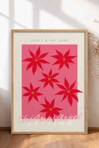 HOMEPACK Ahşap Çerçeveli Tablo Çerçeveli Poster Sanatsal Modern Duvar Dekoru ABSTRACT-128