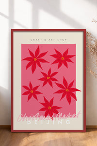 HOMEPACK Ahşap Çerçeveli Tablo Çerçeveli Poster Sanatsal Modern Duvar Dekoru ABSTRACT-128