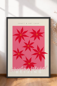 HOMEPACK Ahşap Çerçeveli Tablo Çerçeveli Poster Sanatsal Modern Duvar Dekoru ABSTRACT-128