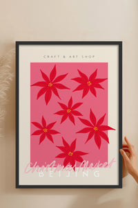 HOMEPACK Ahşap Çerçeveli Tablo Çerçeveli Poster Sanatsal Modern Duvar Dekoru ABSTRACT-128