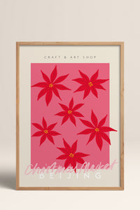 HOMEPACK Ahşap Çerçeveli Tablo Çerçeveli Poster Sanatsal Modern Duvar Dekoru ABSTRACT-128