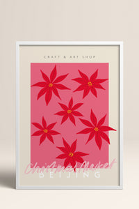 HOMEPACK Ahşap Çerçeveli Tablo Çerçeveli Poster Sanatsal Modern Duvar Dekoru ABSTRACT-128