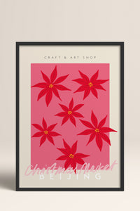 HOMEPACK Ahşap Çerçeveli Tablo Çerçeveli Poster Sanatsal Modern Duvar Dekoru ABSTRACT-128