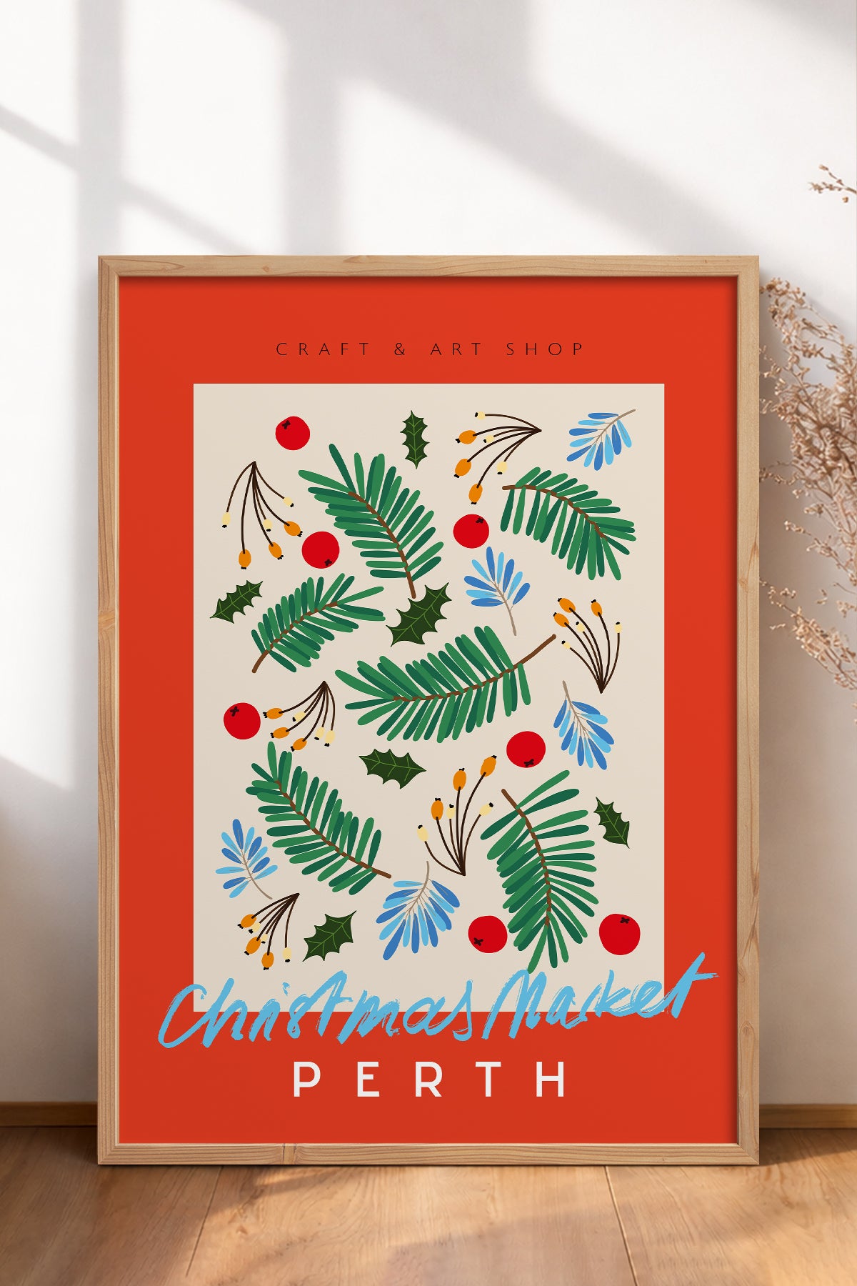 HOMEPACK Ahşap Çerçeveli Tablo Çerçeveli Poster Sanatsal Modern Duvar Dekoru ABSTRACT-129