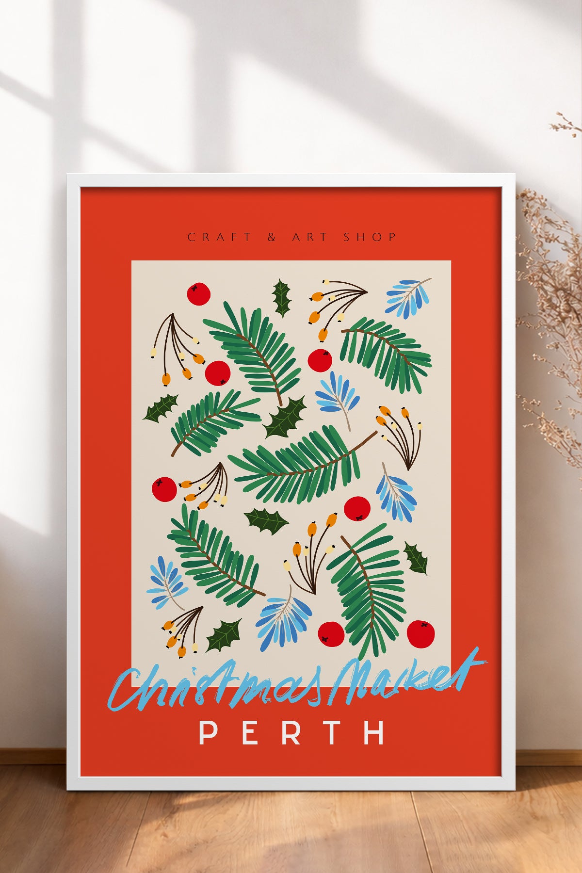 HOMEPACK Ahşap Çerçeveli Tablo Çerçeveli Poster Sanatsal Modern Duvar Dekoru ABSTRACT-129