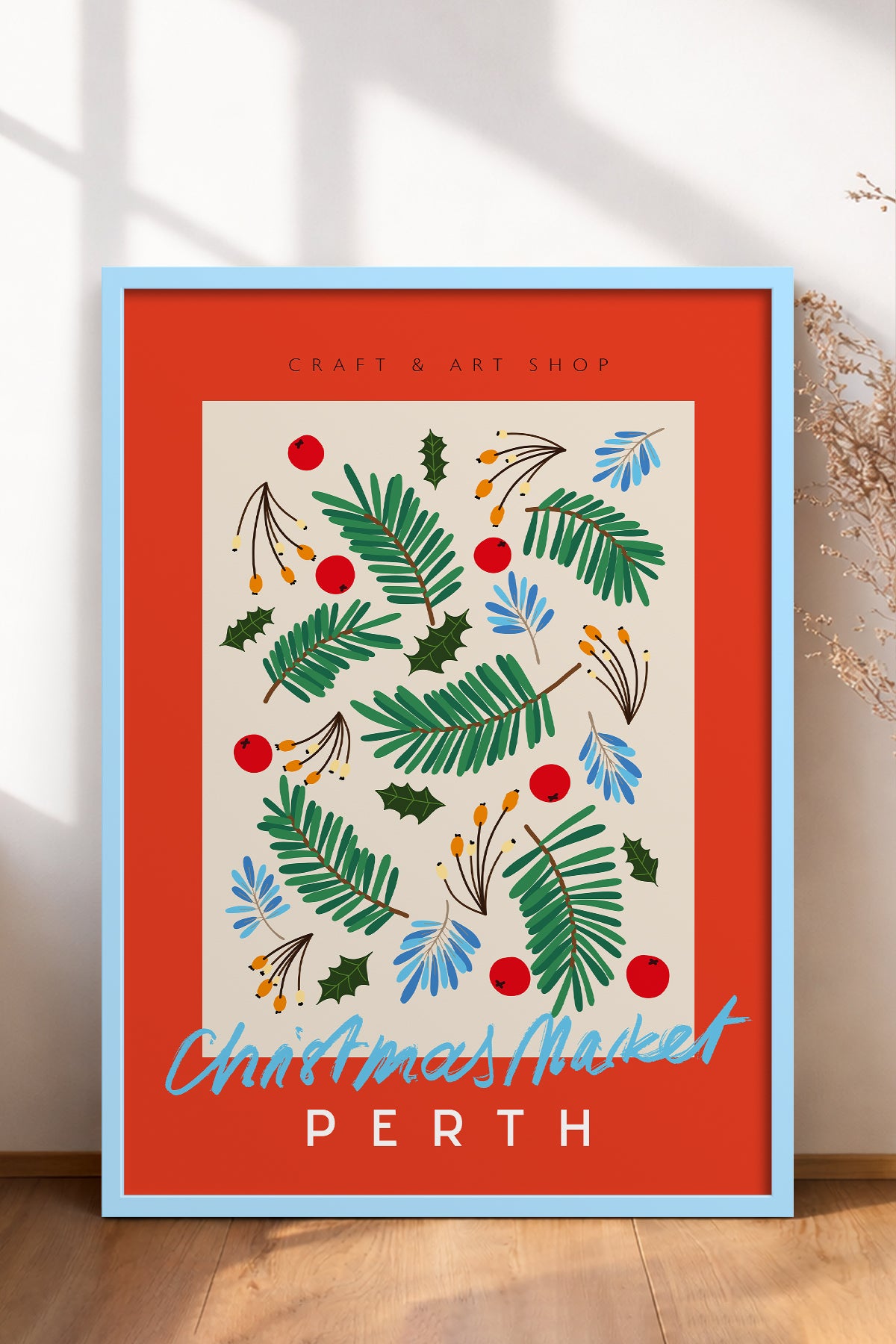 HOMEPACK Ahşap Çerçeveli Tablo Çerçeveli Poster Sanatsal Modern Duvar Dekoru ABSTRACT-129