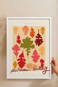 HOMEPACK Ahşap Çerçeveli Tablo Çerçeveli Poster Sanatsal Modern Duvar Dekoru ABSTRACT-135