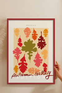 HOMEPACK Ahşap Çerçeveli Tablo Çerçeveli Poster Sanatsal Modern Duvar Dekoru ABSTRACT-135
