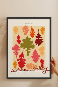 HOMEPACK Ahşap Çerçeveli Tablo Çerçeveli Poster Sanatsal Modern Duvar Dekoru ABSTRACT-135