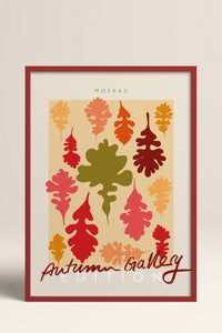 HOMEPACK Ahşap Çerçeveli Tablo Çerçeveli Poster Sanatsal Modern Duvar Dekoru ABSTRACT-135