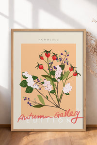 HOMEPACK Ahşap Çerçeveli Tablo Çerçeveli Poster Sanatsal Modern Duvar Dekoru ABSTRACT-137