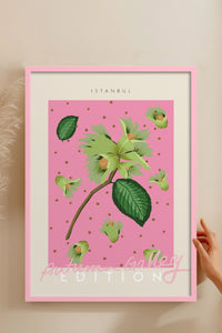 HOMEPACK Ahşap Çerçeveli Tablo Çerçeveli Poster Sanatsal Modern Duvar Dekoru ABSTRACT-138