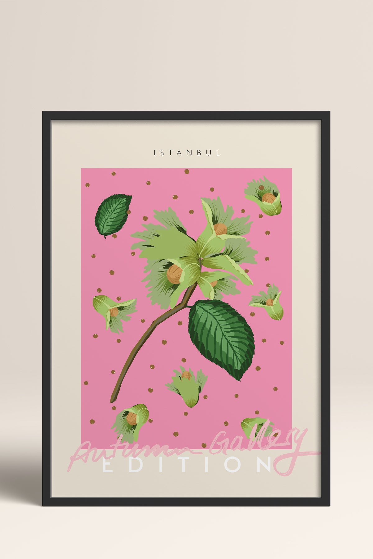 HOMEPACK Ahşap Çerçeveli Tablo Çerçeveli Poster Sanatsal Modern Duvar Dekoru ABSTRACT-138