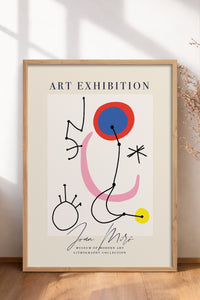 HOMEPACK Ahşap Çerçeveli Tablo Çerçeveli Poster Sanatsal Modern Duvar Dekoru ABSTRACT-14