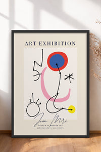 HOMEPACK Ahşap Çerçeveli Tablo Çerçeveli Poster Sanatsal Modern Duvar Dekoru ABSTRACT-14