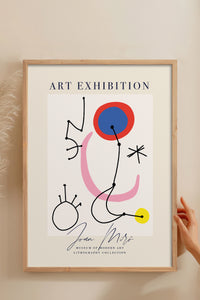 HOMEPACK Ahşap Çerçeveli Tablo Çerçeveli Poster Sanatsal Modern Duvar Dekoru ABSTRACT-14
