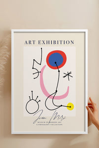 HOMEPACK Ahşap Çerçeveli Tablo Çerçeveli Poster Sanatsal Modern Duvar Dekoru ABSTRACT-14