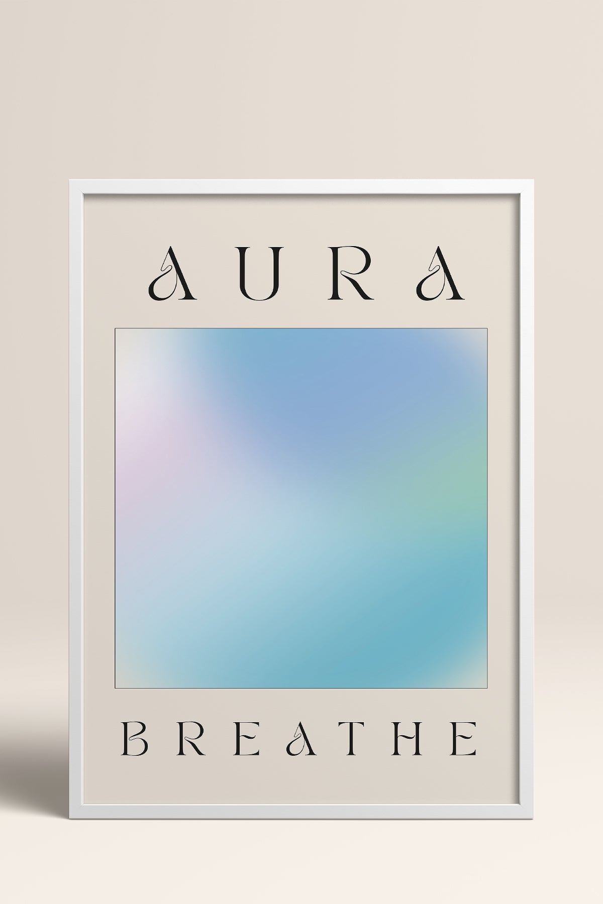 HOMEPACK Ahşap Çerçeveli Tablo Çerçeveli Poster Sanatsal Modern Duvar Dekoru ABSTRACT-151