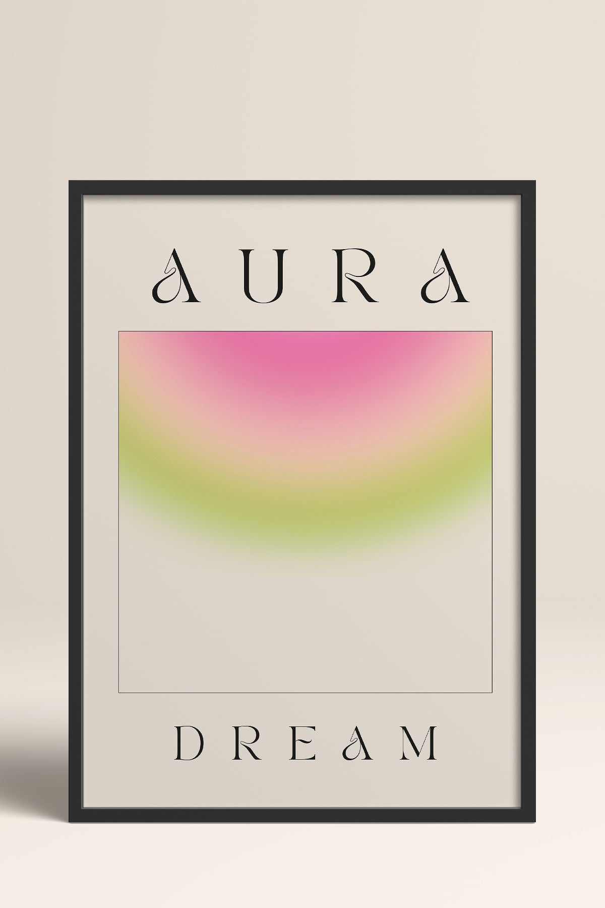 HOMEPACK Ahşap Çerçeveli Tablo Çerçeveli Poster Sanatsal Modern Duvar Dekoru ABSTRACT-153