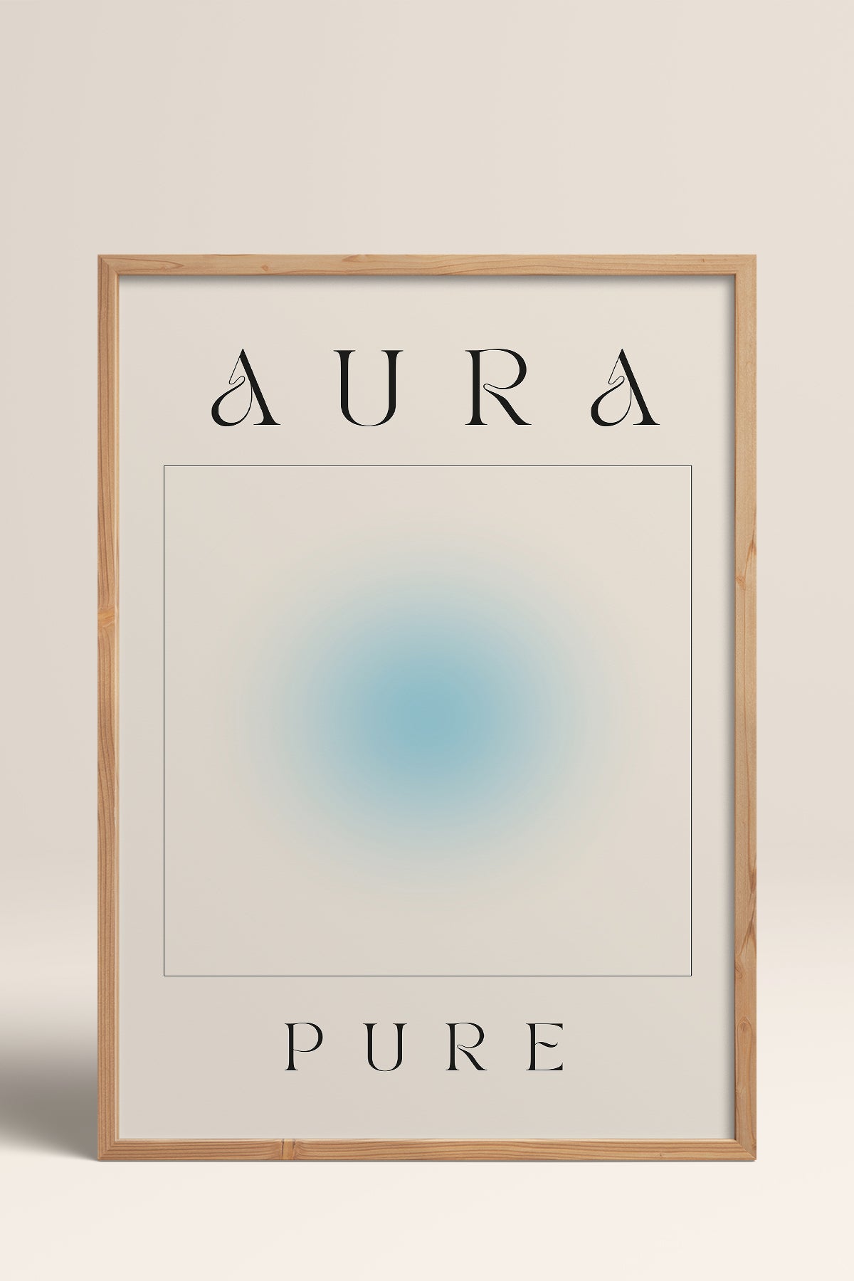 HOMEPACK Ahşap Çerçeveli Tablo Çerçeveli Poster Sanatsal Modern Duvar Dekoru ABSTRACT-155