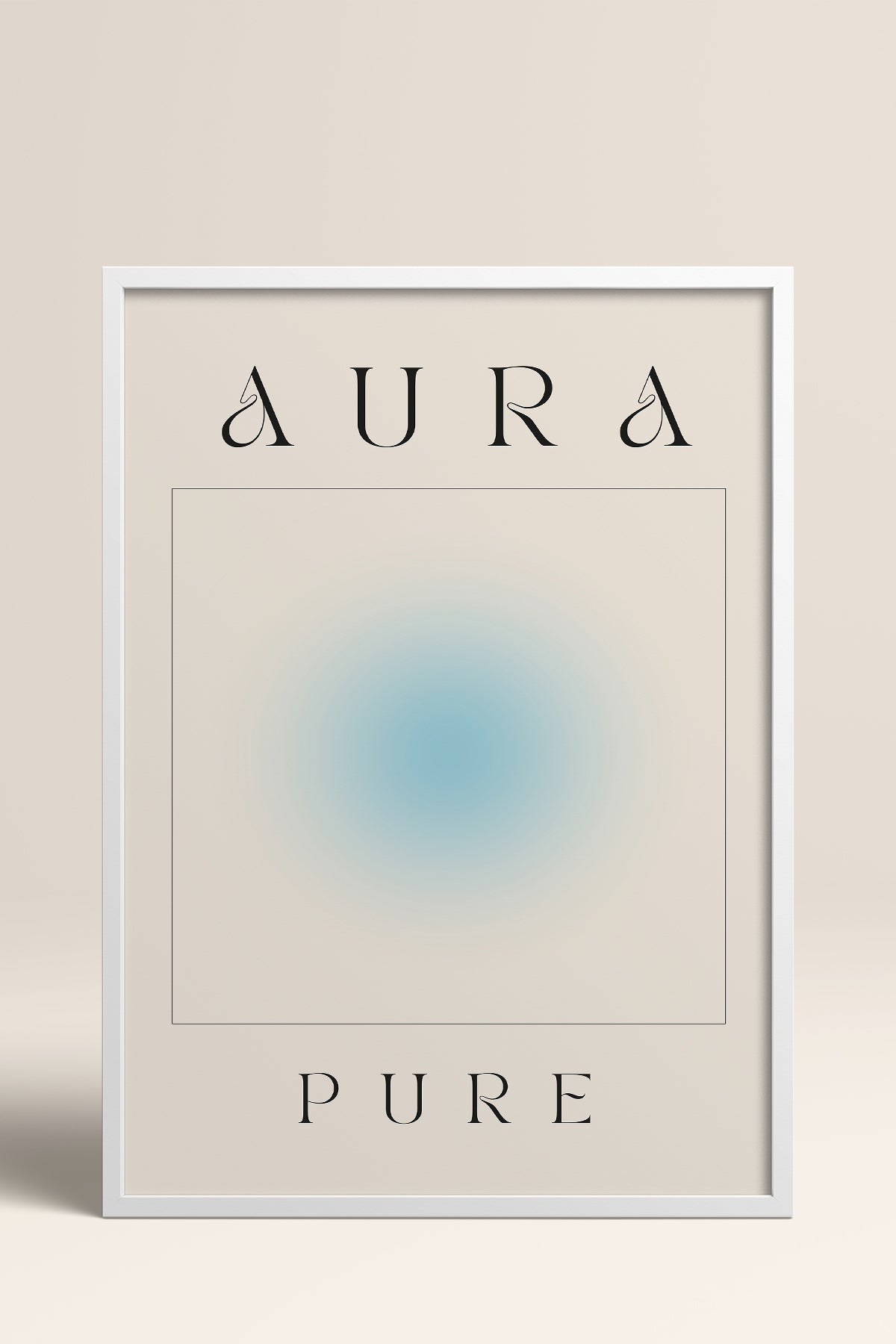 HOMEPACK Ahşap Çerçeveli Tablo Çerçeveli Poster Sanatsal Modern Duvar Dekoru ABSTRACT-155
