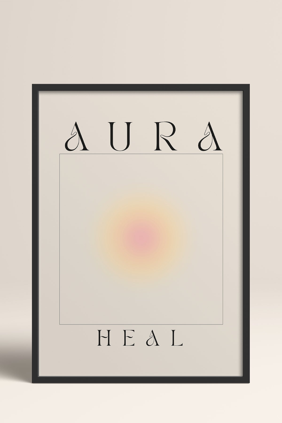HOMEPACK Ahşap Çerçeveli Tablo Çerçeveli Poster Sanatsal Modern Duvar Dekoru ABSTRACT-156