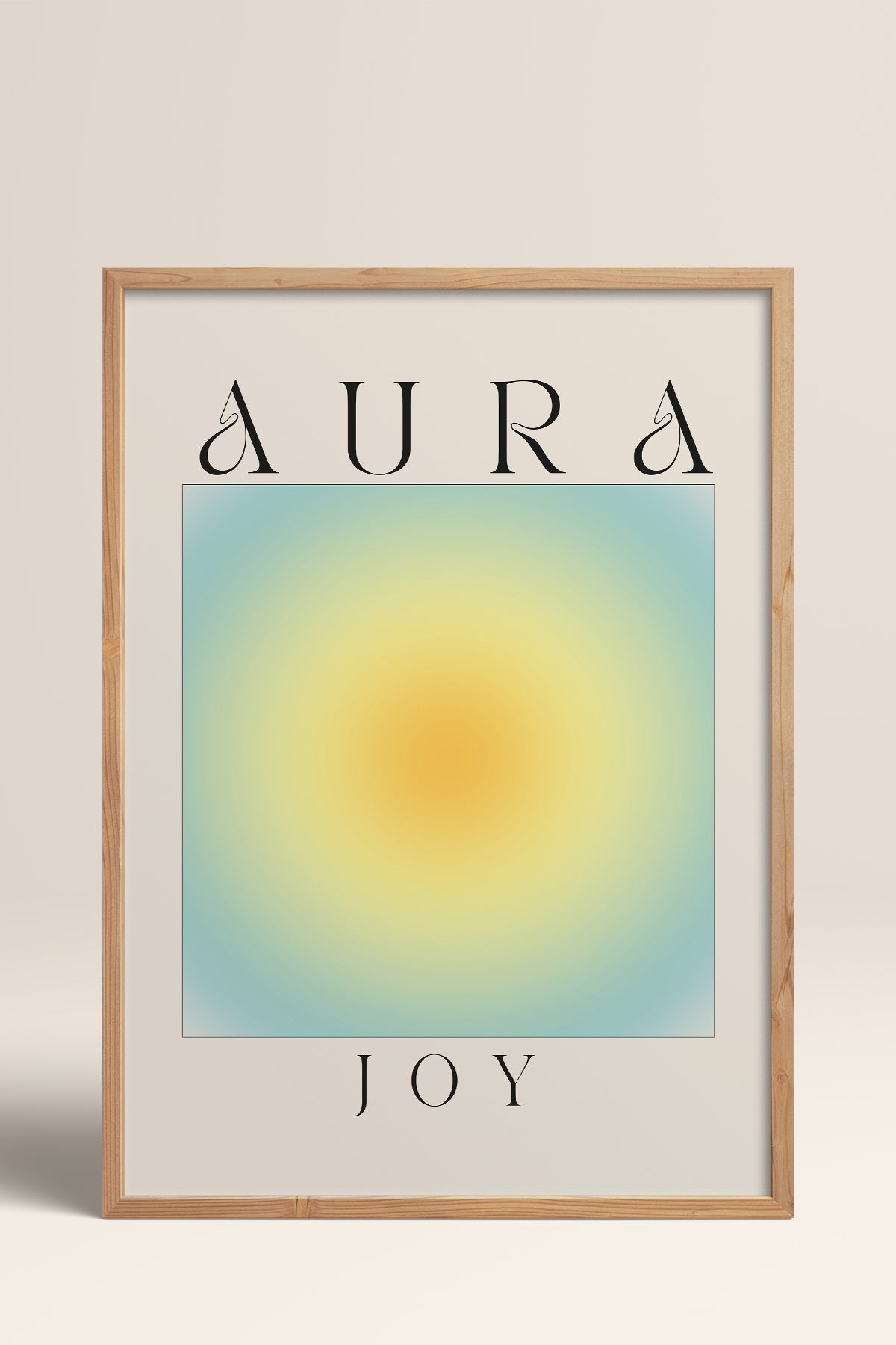 HOMEPACK Ahşap Çerçeveli Tablo Çerçeveli Poster Sanatsal Modern Duvar Dekoru ABSTRACT-158