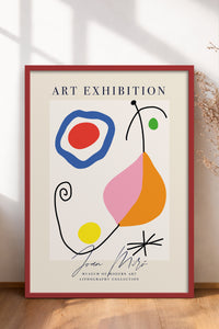 HOMEPACK Ahşap Çerçeveli Tablo Çerçeveli Poster Sanatsal Modern Duvar Dekoru ABSTRACT-16