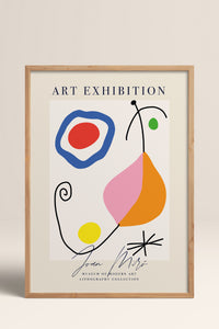 HOMEPACK Ahşap Çerçeveli Tablo Çerçeveli Poster Sanatsal Modern Duvar Dekoru ABSTRACT-16