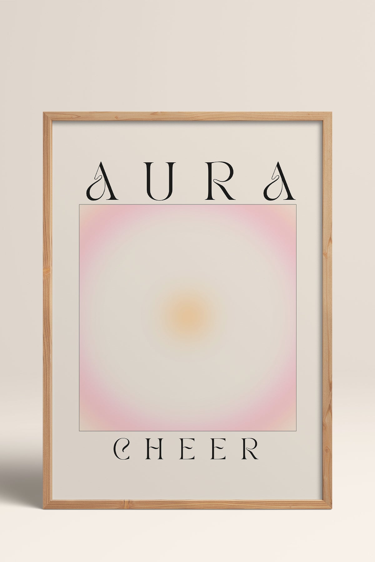 HOMEPACK Ahşap Çerçeveli Tablo Çerçeveli Poster Sanatsal Modern Duvar Dekoru ABSTRACT-160