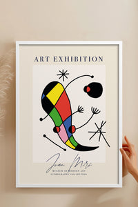 HOMEPACK Ahşap Çerçeveli Tablo Çerçeveli Poster Sanatsal Modern Duvar Dekoru ABSTRACT-19