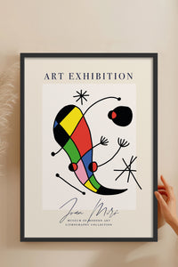 HOMEPACK Ahşap Çerçeveli Tablo Çerçeveli Poster Sanatsal Modern Duvar Dekoru ABSTRACT-19