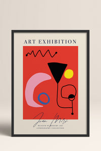 HOMEPACK Ahşap Çerçeveli Tablo Çerçeveli Poster Sanatsal Modern Duvar Dekoru ABSTRACT-20