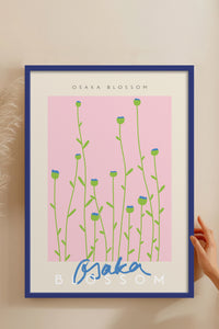 HOMEPACK Ahşap Çerçeveli Tablo Çerçeveli Poster Sanatsal Modern Duvar Dekoru ABSTRACT-22