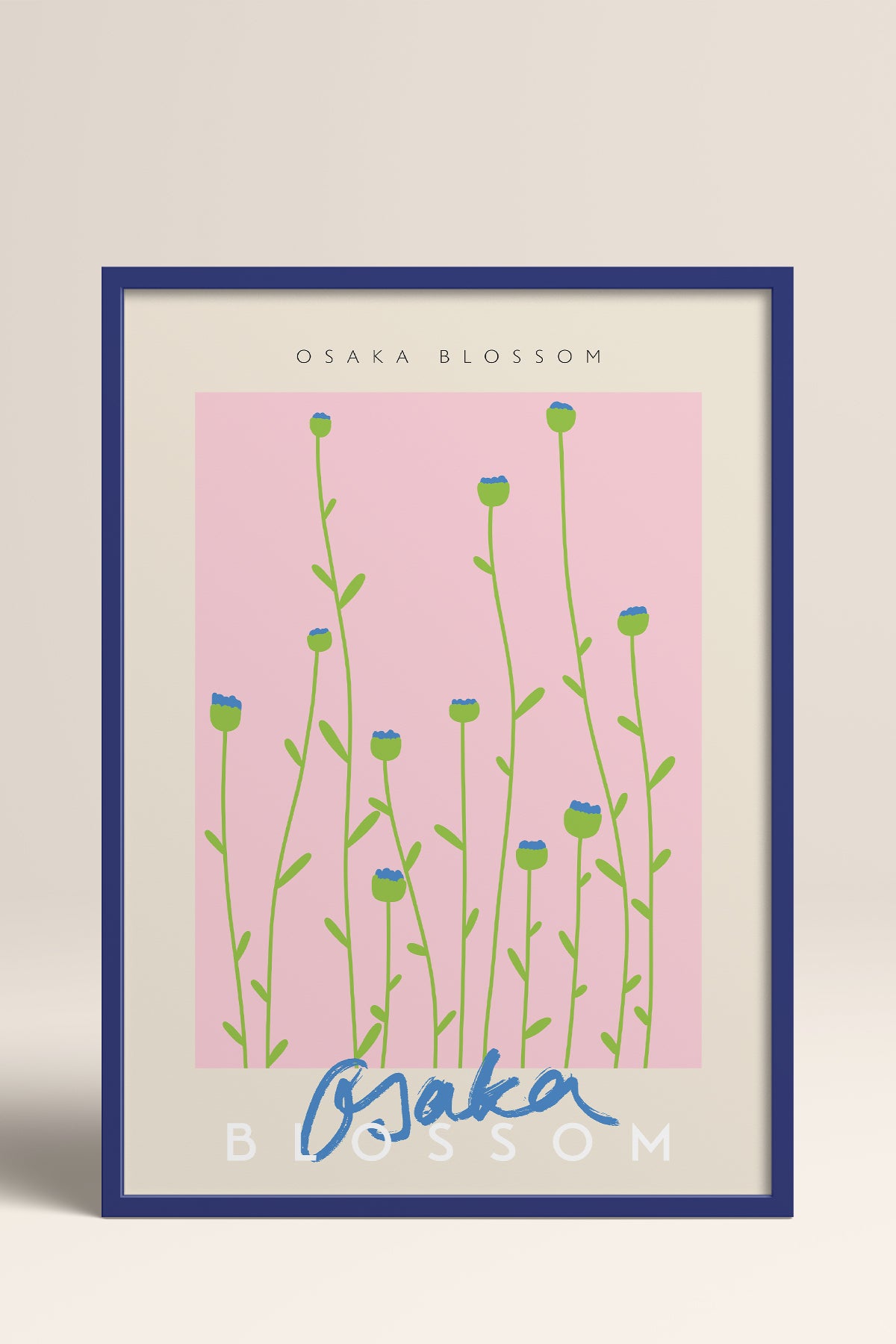 HOMEPACK Ahşap Çerçeveli Tablo Çerçeveli Poster Sanatsal Modern Duvar Dekoru ABSTRACT-22