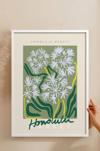 HOMEPACK Ahşap Çerçeveli Tablo Çerçeveli Poster Sanatsal Modern Duvar Dekoru ABSTRACT-23