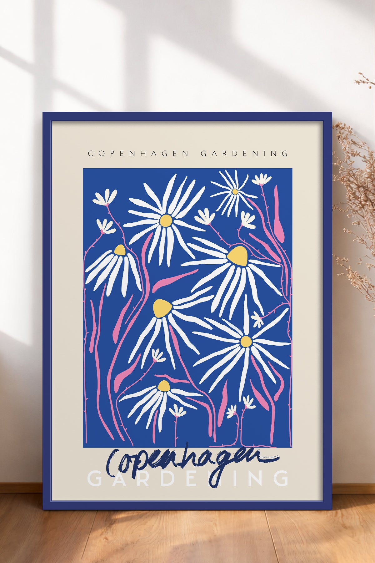 HOMEPACK Ahşap Çerçeveli Tablo Çerçeveli Poster Sanatsal Modern Duvar Dekoru ABSTRACT-24