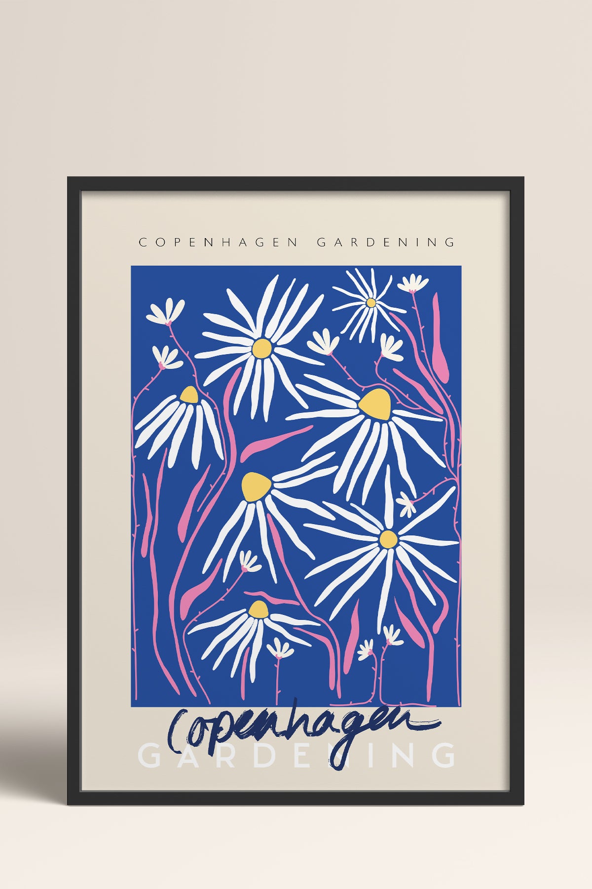 HOMEPACK Ahşap Çerçeveli Tablo Çerçeveli Poster Sanatsal Modern Duvar Dekoru ABSTRACT-24