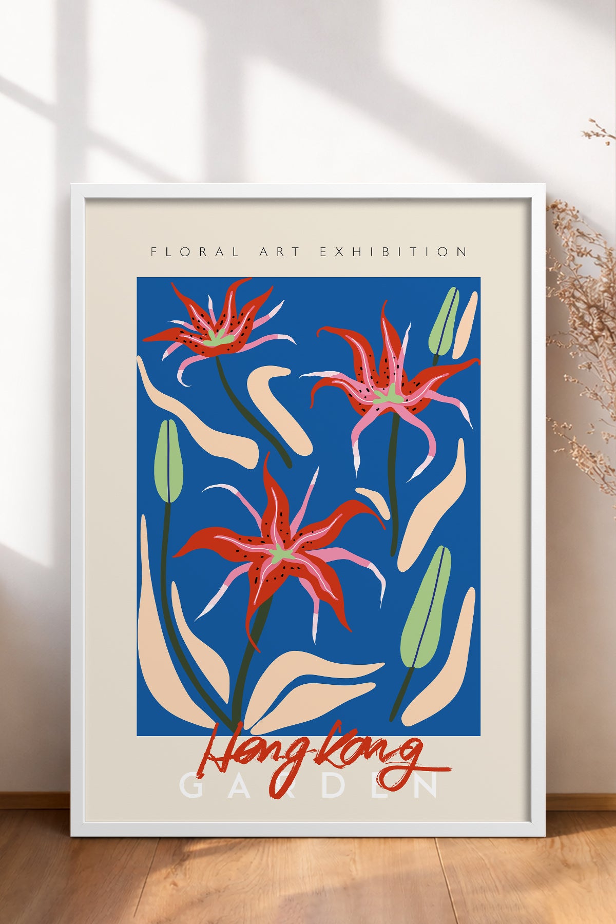 HOMEPACK Ahşap Çerçeveli Tablo Çerçeveli Poster Sanatsal Modern Duvar Dekoru ABSTRACT-31