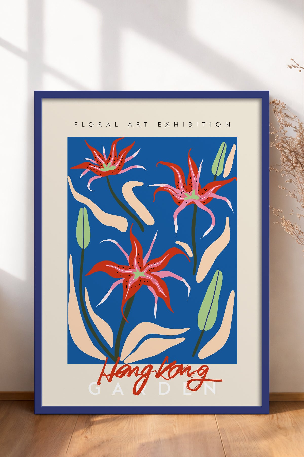 HOMEPACK Ahşap Çerçeveli Tablo Çerçeveli Poster Sanatsal Modern Duvar Dekoru ABSTRACT-31