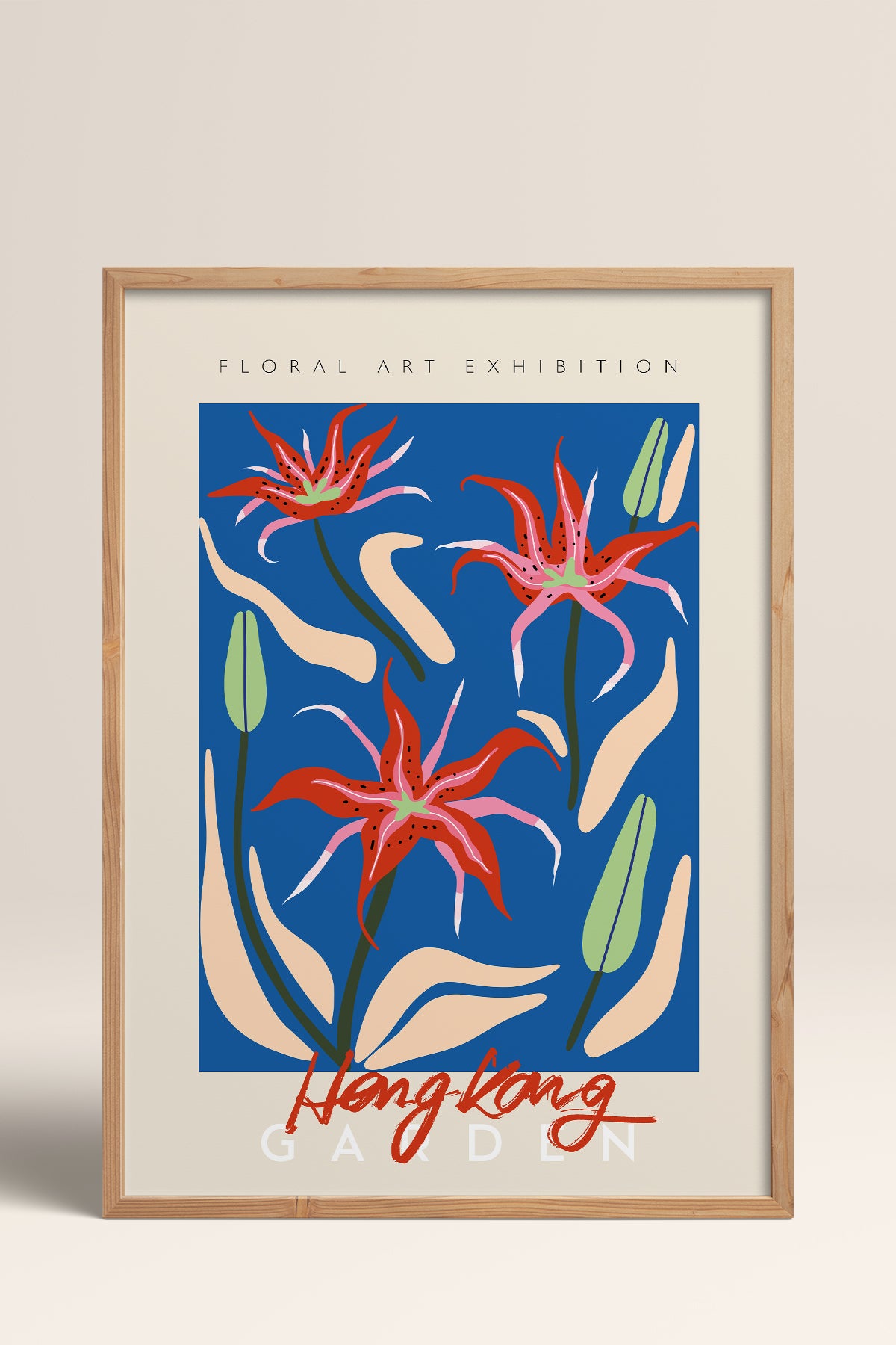 HOMEPACK Ahşap Çerçeveli Tablo Çerçeveli Poster Sanatsal Modern Duvar Dekoru ABSTRACT-31