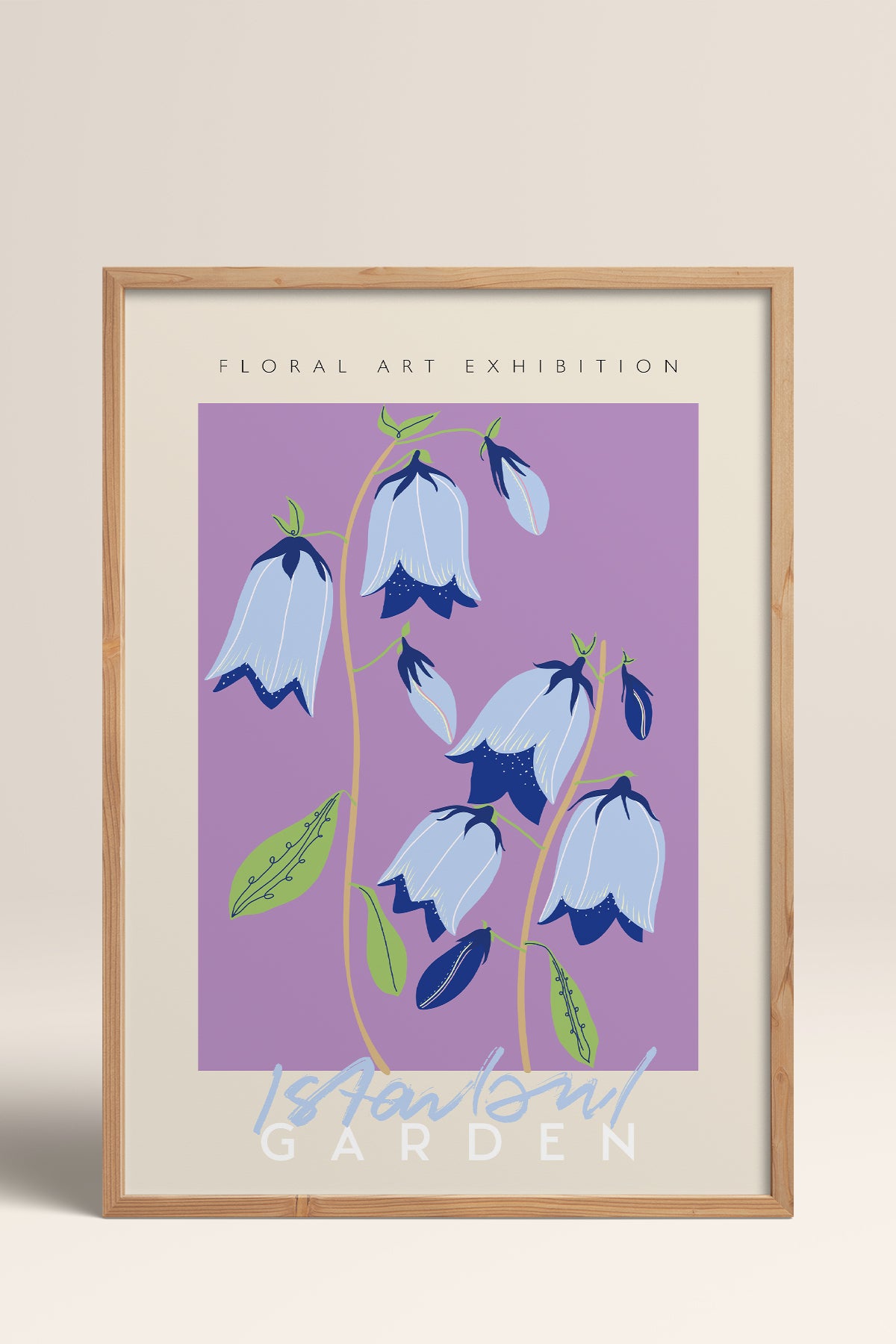 HOMEPACK Ahşap Çerçeveli Tablo Çerçeveli Poster Sanatsal Modern Duvar Dekoru ABSTRACT-33