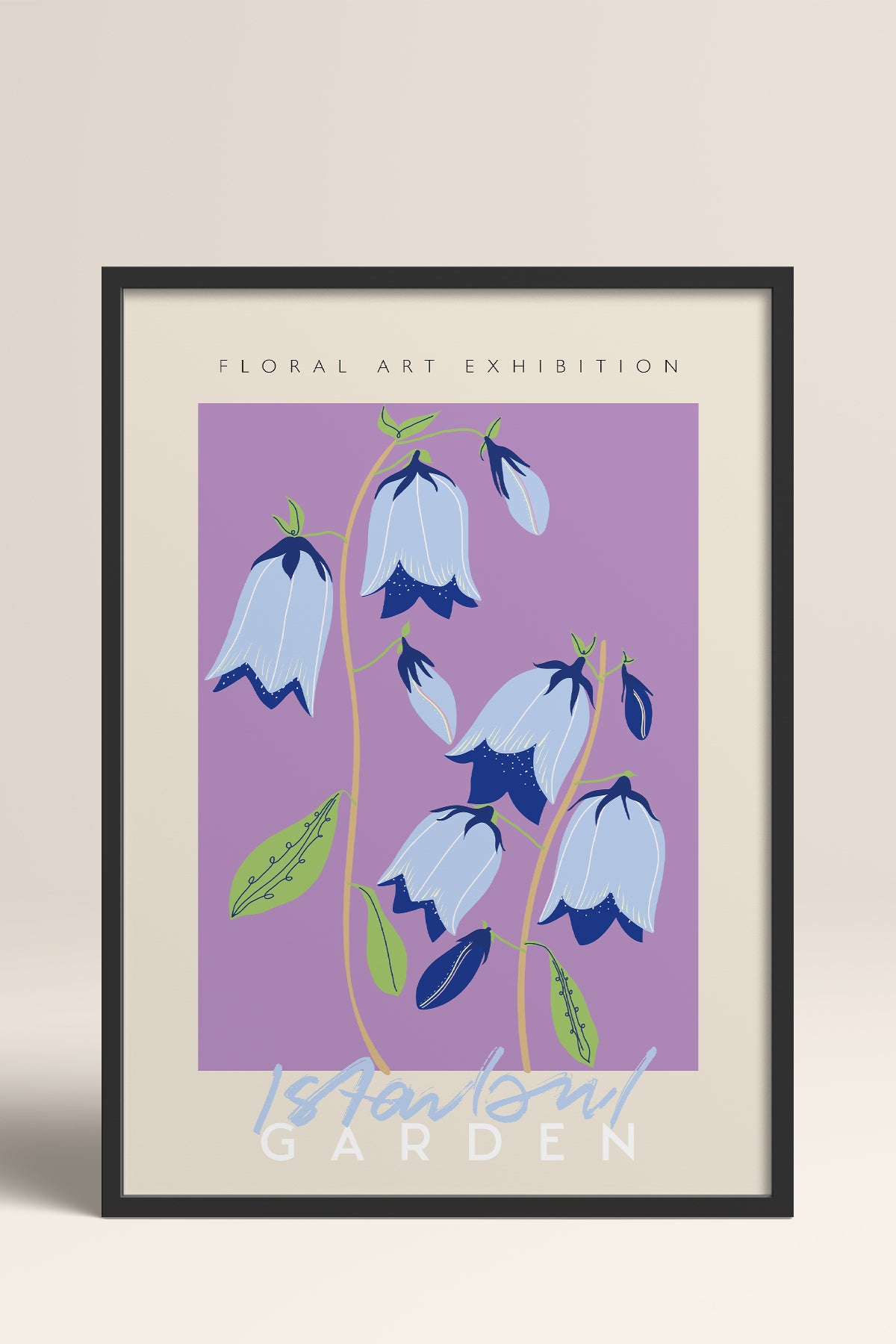 HOMEPACK Ahşap Çerçeveli Tablo Çerçeveli Poster Sanatsal Modern Duvar Dekoru ABSTRACT-33