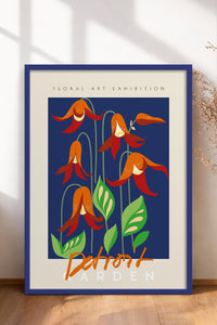 HOMEPACK Ahşap Çerçeveli Tablo Çerçeveli Poster Sanatsal Modern Duvar Dekoru ABSTRACT-34