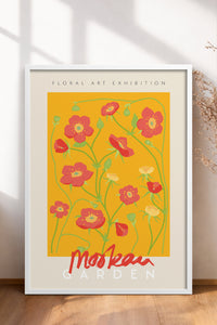 HOMEPACK Ahşap Çerçeveli Tablo Çerçeveli Poster Sanatsal Modern Duvar Dekoru ABSTRACT-35