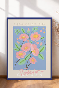HOMEPACK Ahşap Çerçeveli Tablo Çerçeveli Poster Sanatsal Modern Duvar Dekoru ABSTRACT-36